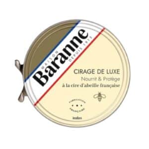 Cirage chaussure de luxe baranne cire pour cuir